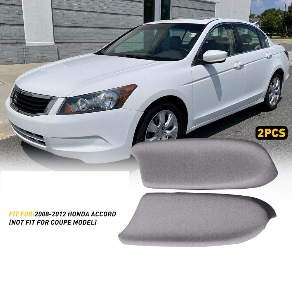 Suitable for 2008-2012 for Honda Accord sedans - 4 door panel armrests, PU leather, grey - n