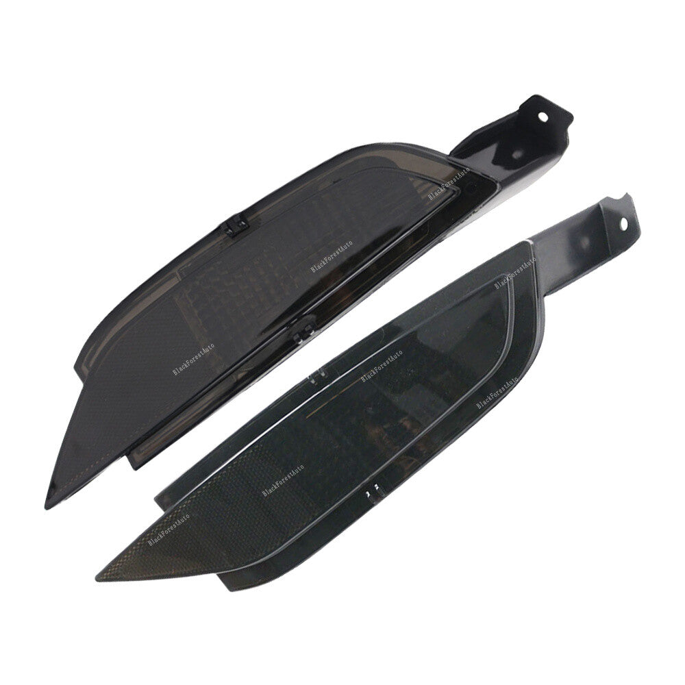 2X Black Tail Fog Light N/S Rear Bumper Reflector LH+RH for Ford Fiesta MK7 Q