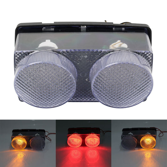 Motorcycle Clear Rear Tail Light Brake Turn Signal Lamp for Yamaha YZF R1 98-99