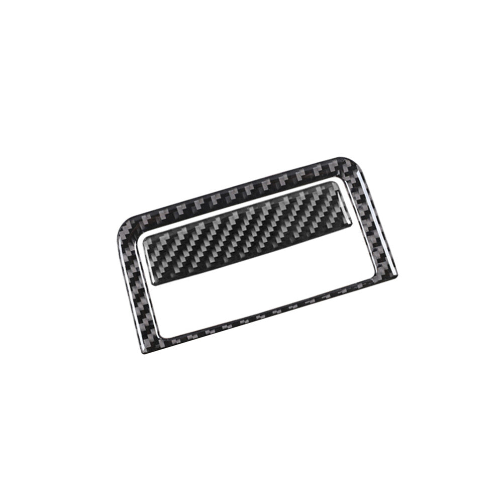 Carbon Fiber Rear Center Storage Switch Cover Trim for Lincoln for Navigator 2007-14