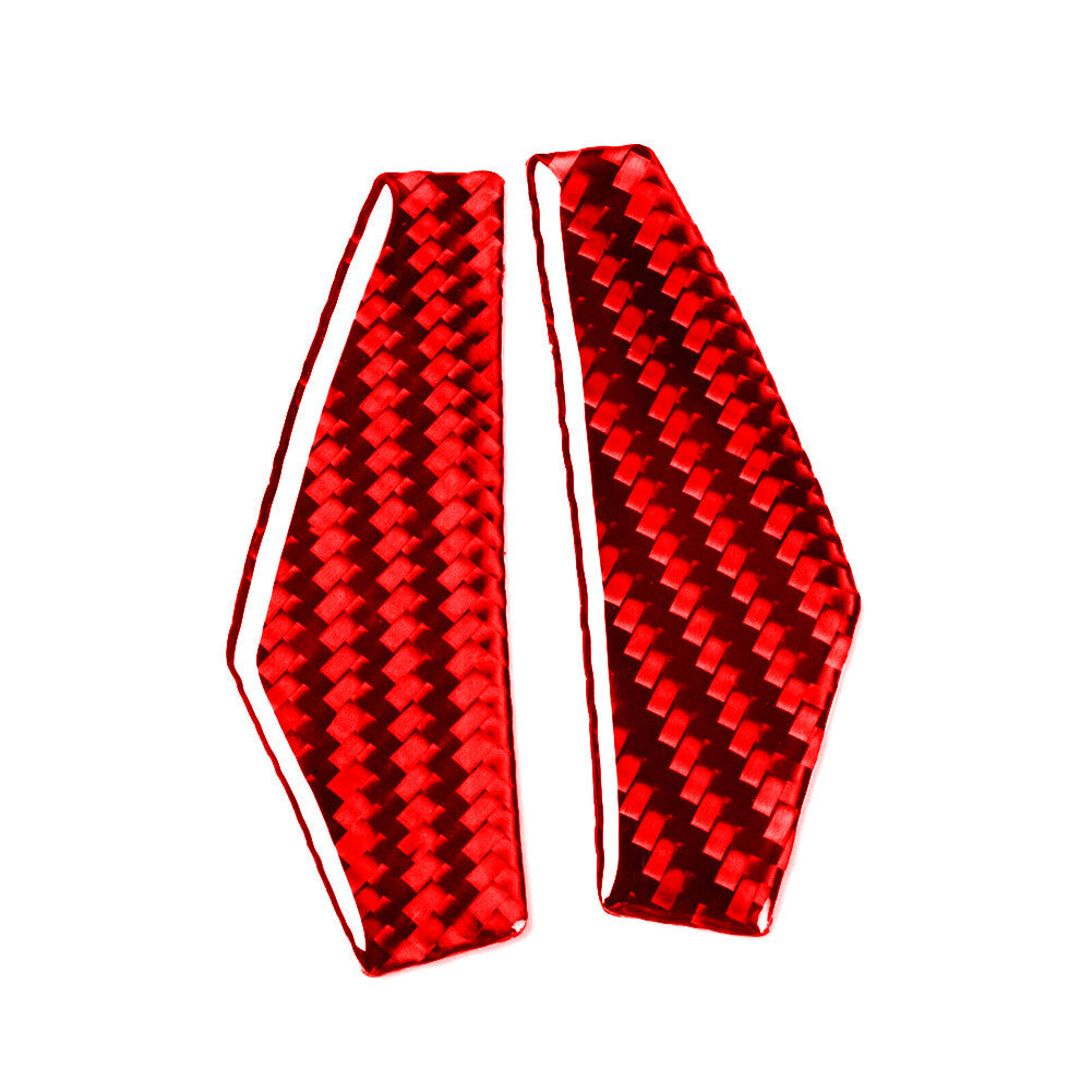 4Pcs Carbon Fiber Door Anti-collision Cover Trim For Supra 2019-2022 v