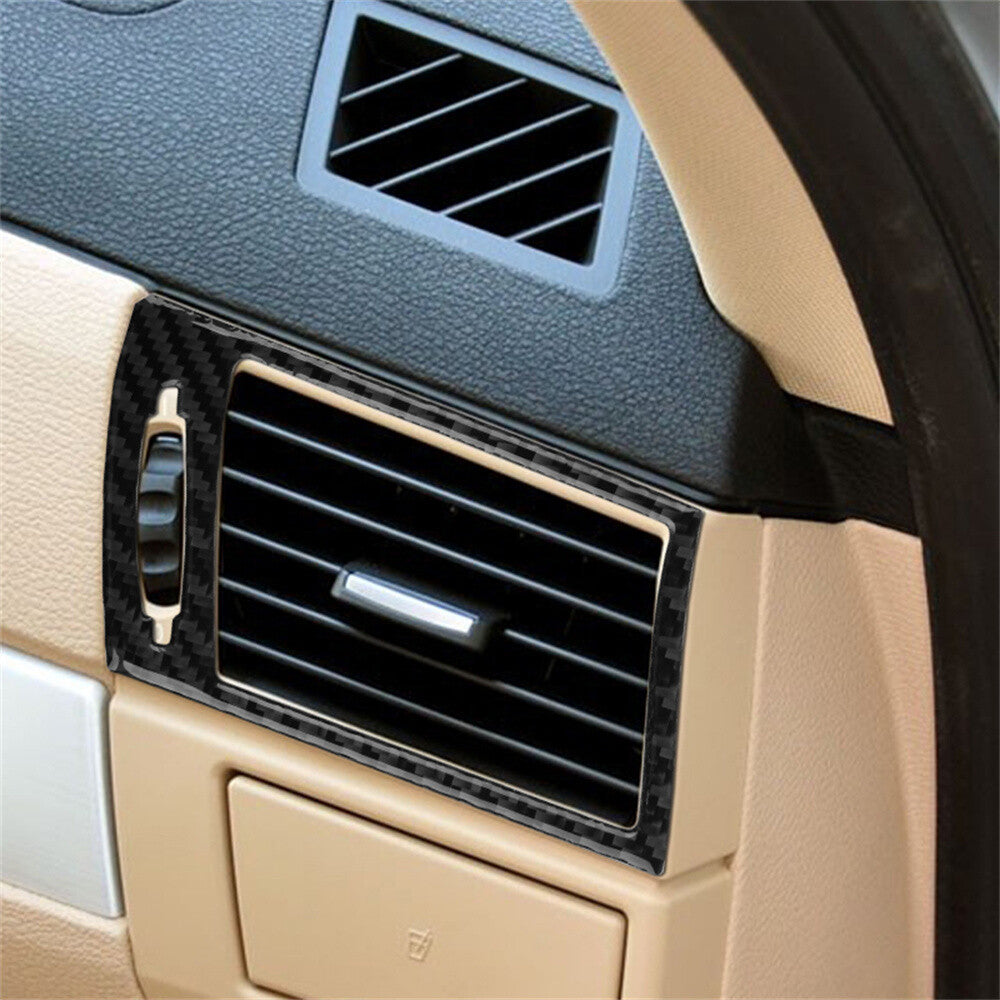 Carbon Fiber Side Air Vent Outlet Cover Fit for BMW X3 E83 2004-2010 Accessories