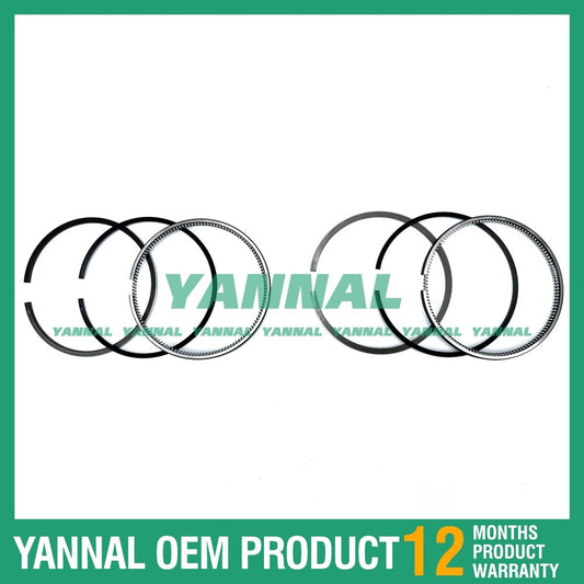 new 2x 1J092-21050 piston rings (STD) for Kubota Z482 engines.