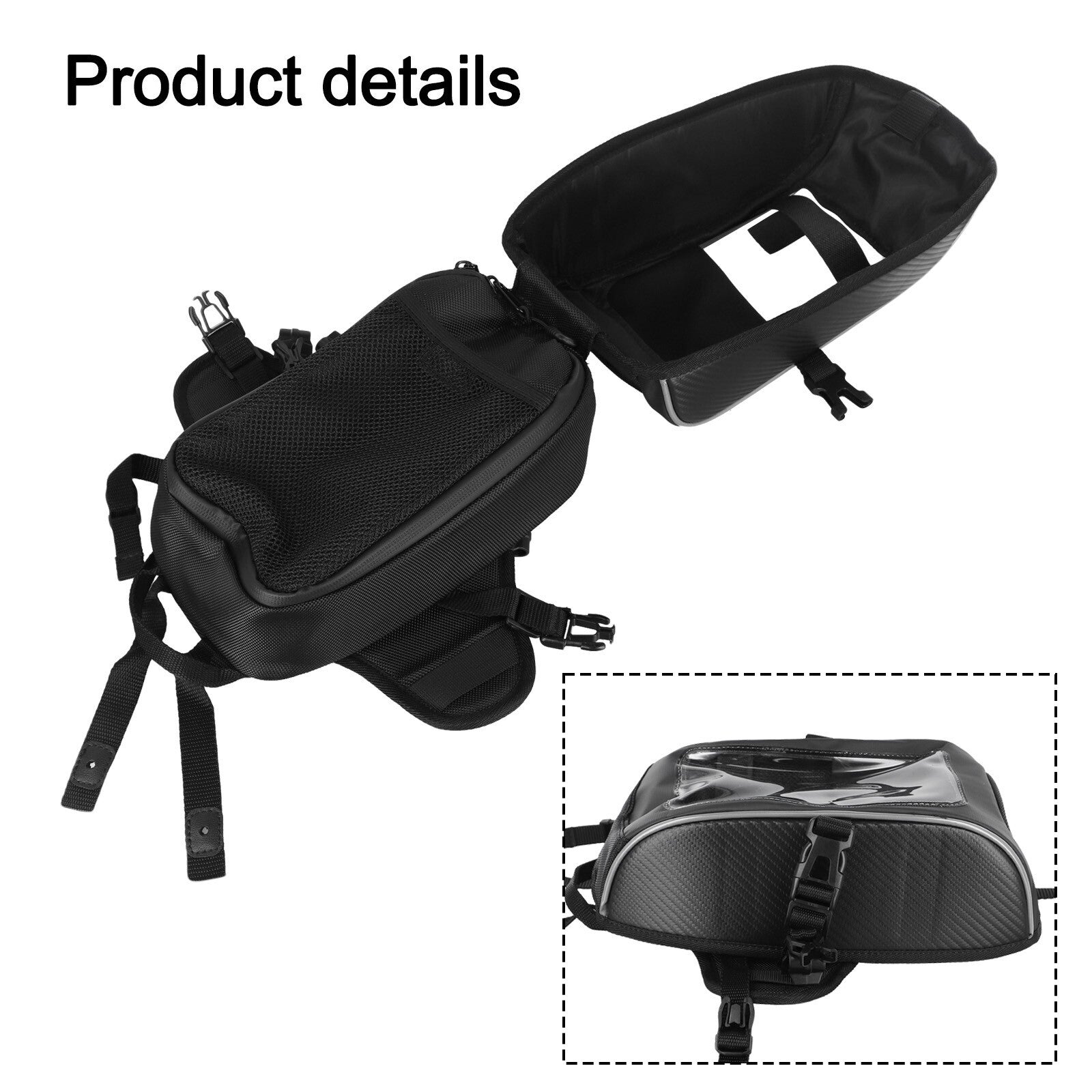 Holder Tank Bag For Can-Am For Ryker 600 900 Rally 2019-2022 23 219400762 v