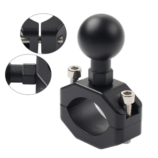 Motorcycle Handlebar Ball Head Base GPS Phone Holder Bracket Clamp Stand