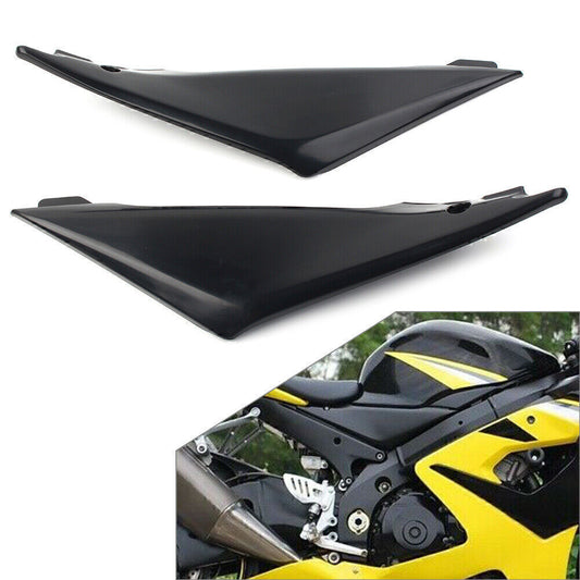 Pair Gas Tank Side Cover Trim Fairing Cowl Panels Fit for Suzuki GSXR 1000 2005 06