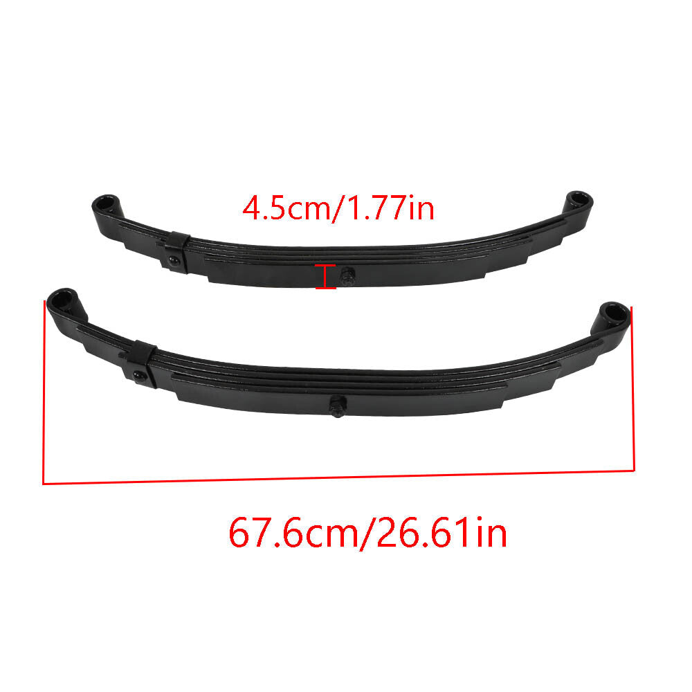 new 2 Trailer Leaf Spring 4 Leaf, 2500bs each, cap suitable for 5000 lbs. n