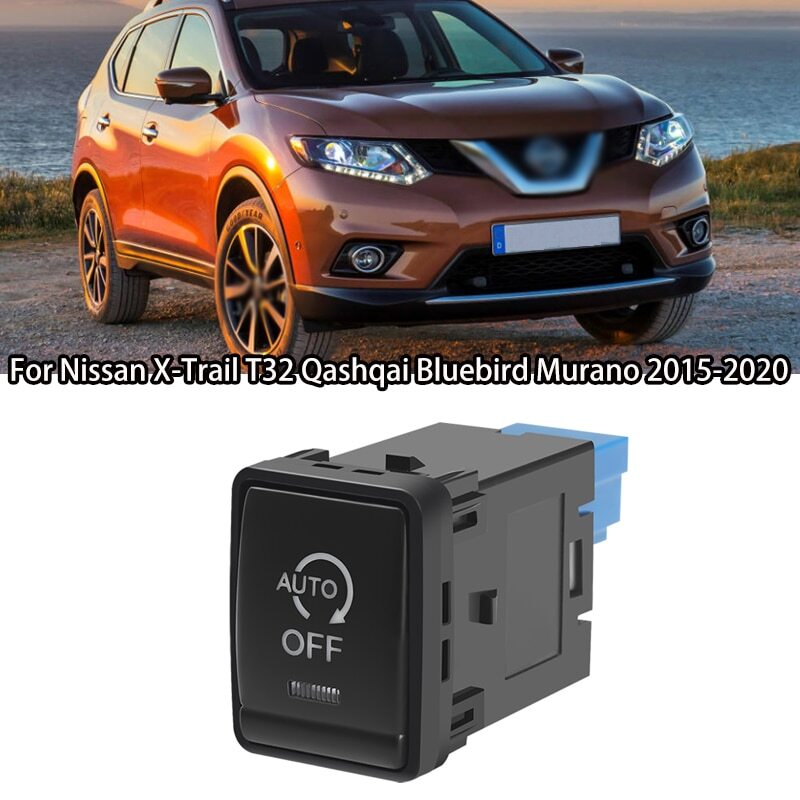 1 Pc Stop Start System Off Button For X-Trail T32 Qashqai Bluebird Murano v