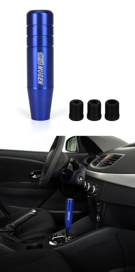 Manual gear shift lever, Mugan blue, suitable for Mitsubishi,13 cm