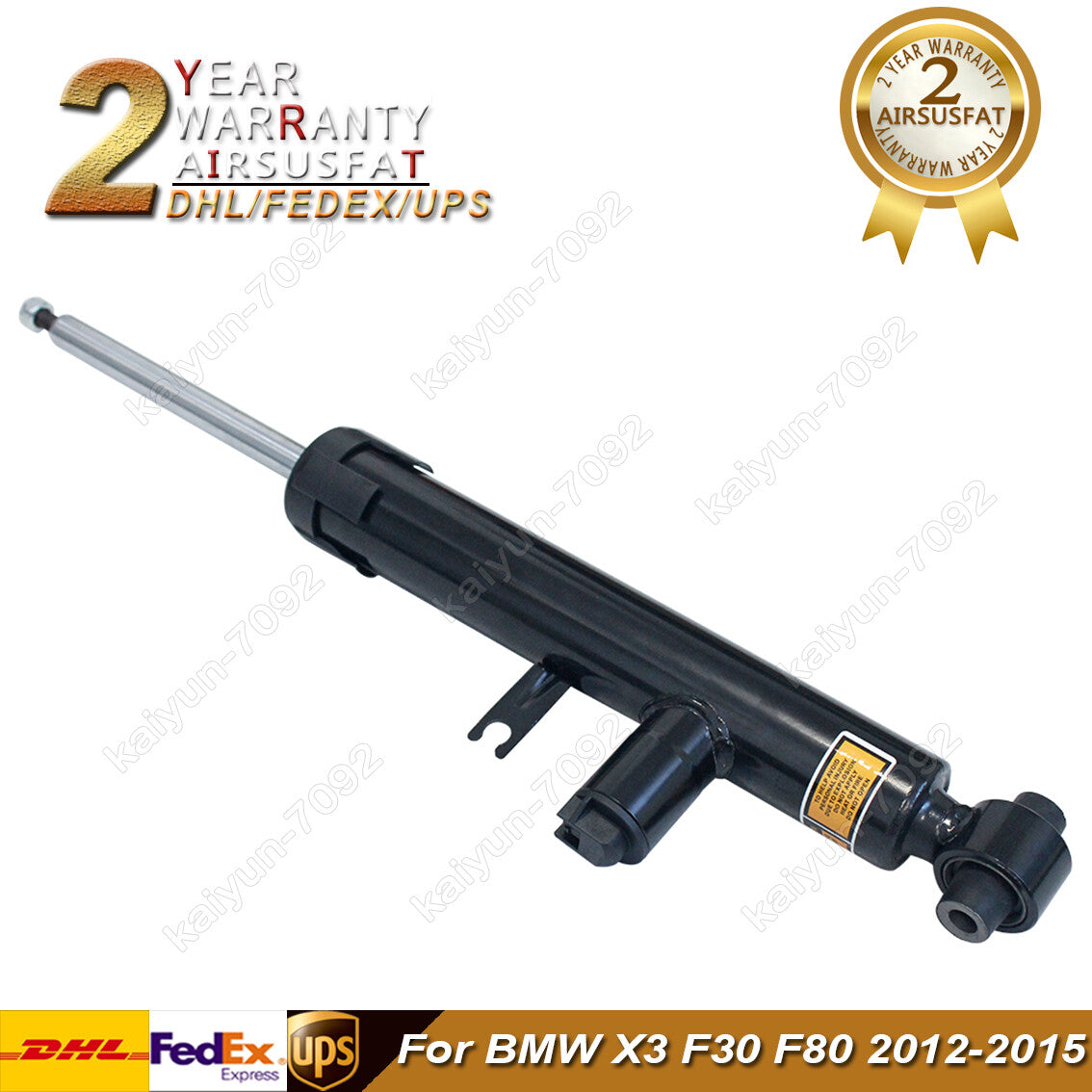 for BMW X3 F30 F80 2012-2015 Rear Shock Absorber Core AWD RWD w/ EDC 37126852927