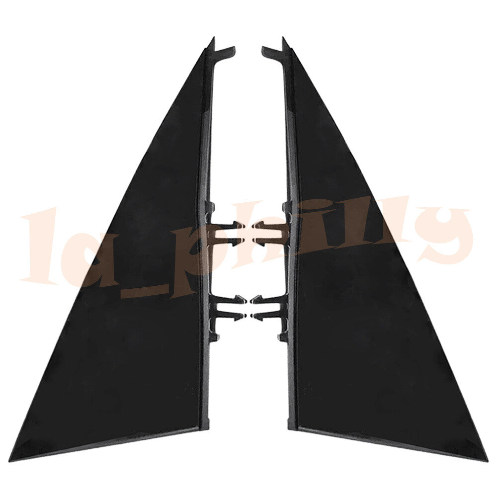 2pcs Side Mirror Fender Corner Cover Trim Left Right for Tesla for Model 3 2017-23