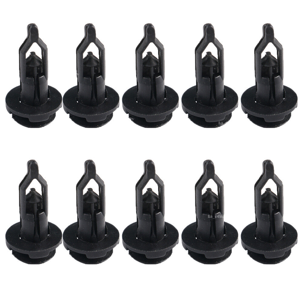 10 Pcs Interior Door Fenders Bumper Push Retainer Pin Rivet Trim Clip Fastener