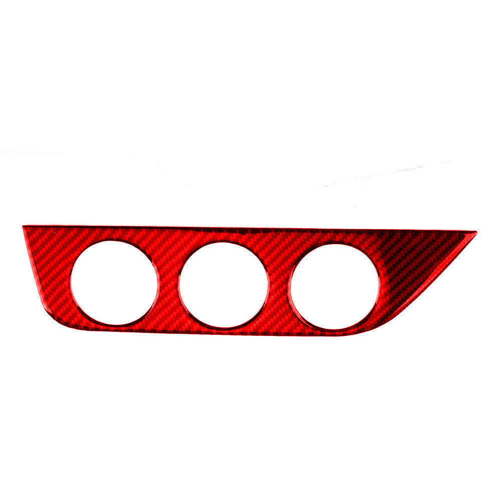 2X Carbon Fiber Front Door Lift Control Cover Trim For Matrix 2009-2014 v