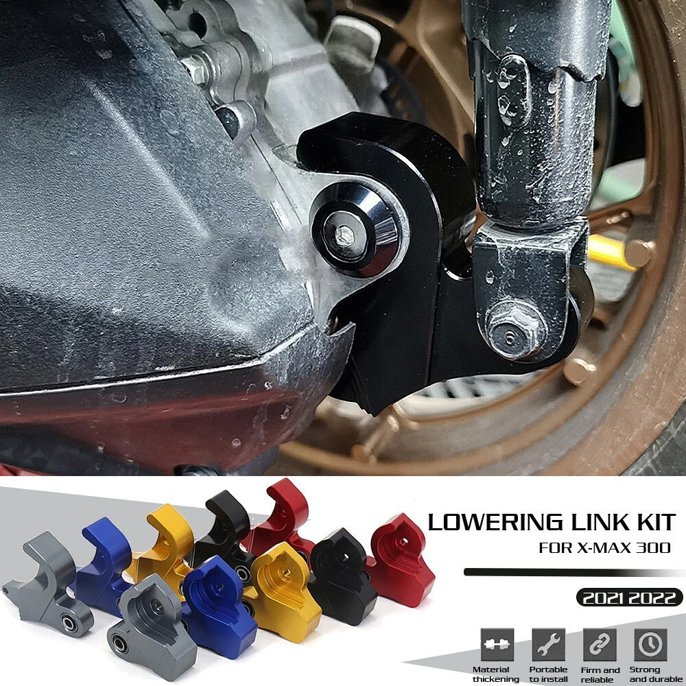 for Yamaha X-MAX300 Motorcycle Rear Shock Suspension Adjuster Lowering Link Kit