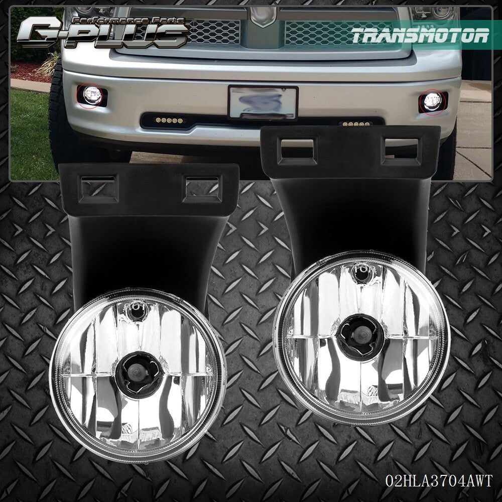 Fits 1994 - 2002 for Dodge for Ram 1500 2500 3500 Bumper Light Fog Light Clear Lens - v