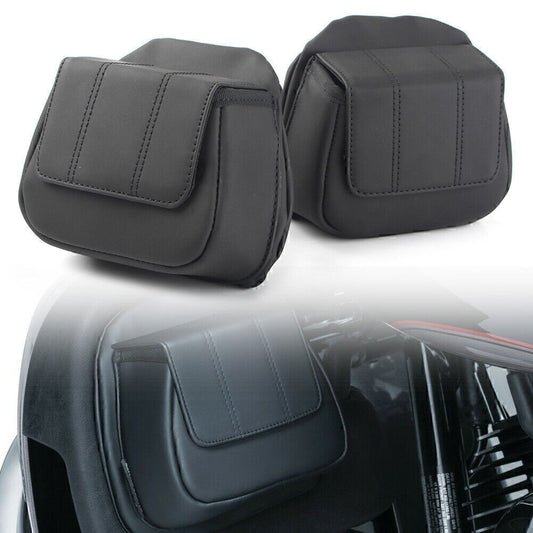 for Harley Touring Ultra Limited 2014-2020 2x Fairing Lower Door Pocket Bag