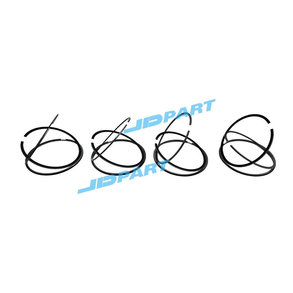 Premium 4-piece V2203 Piston Ring Set, 87mm, for Diesel Engines -