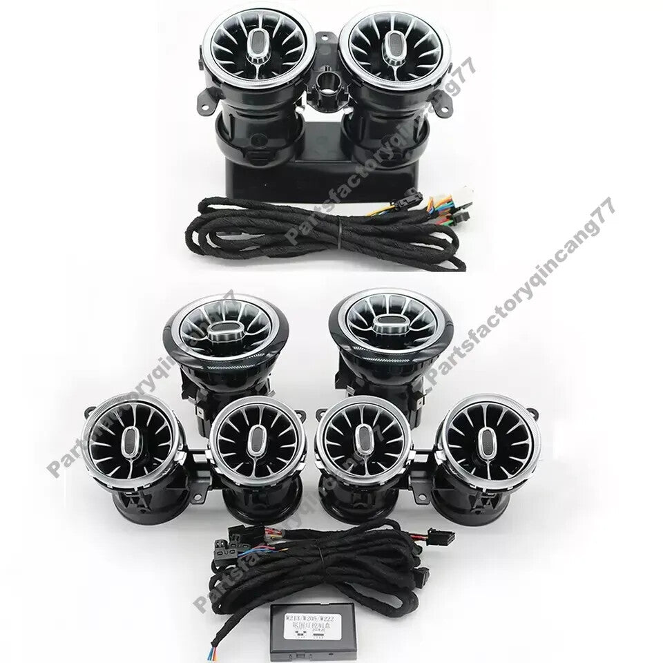 for Mercedes Benz W205 C-Class Interior Trim Set Atmosphere Ambient Light 2015+