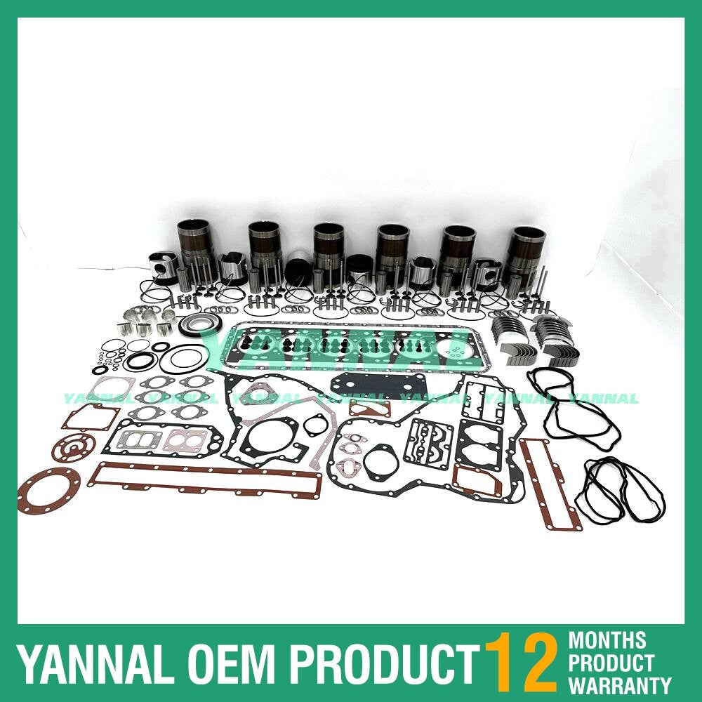 6-piece ISL330 engine overhaul and rebuild kit for diesel engines
