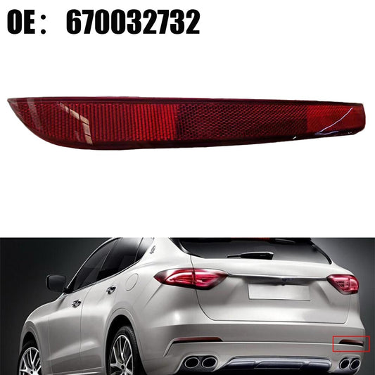 for Maserati for Levante 2017-2020 Car Rear Bumper Lights Reflector Fog Lamp Part v