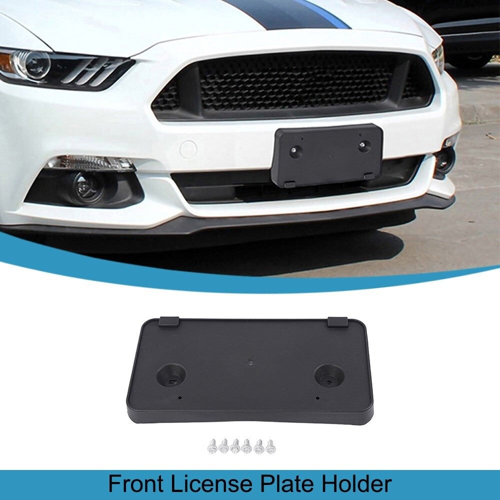 Front Bumper License Plate Bracket Mount Holder for Ford for Mustang 2015 2016 2017