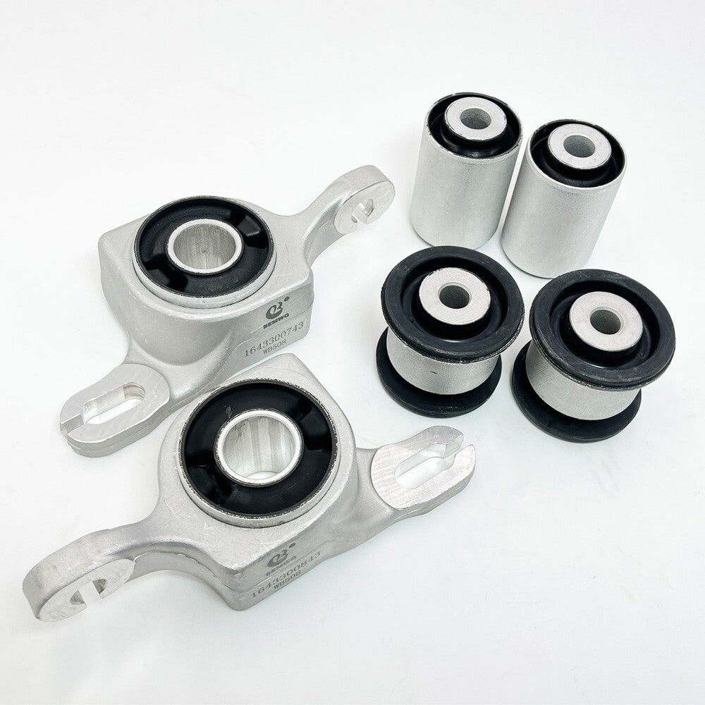 6-piece front lower control arm bushing kit for Mercedes W164 X164 ML350 1643300743- n