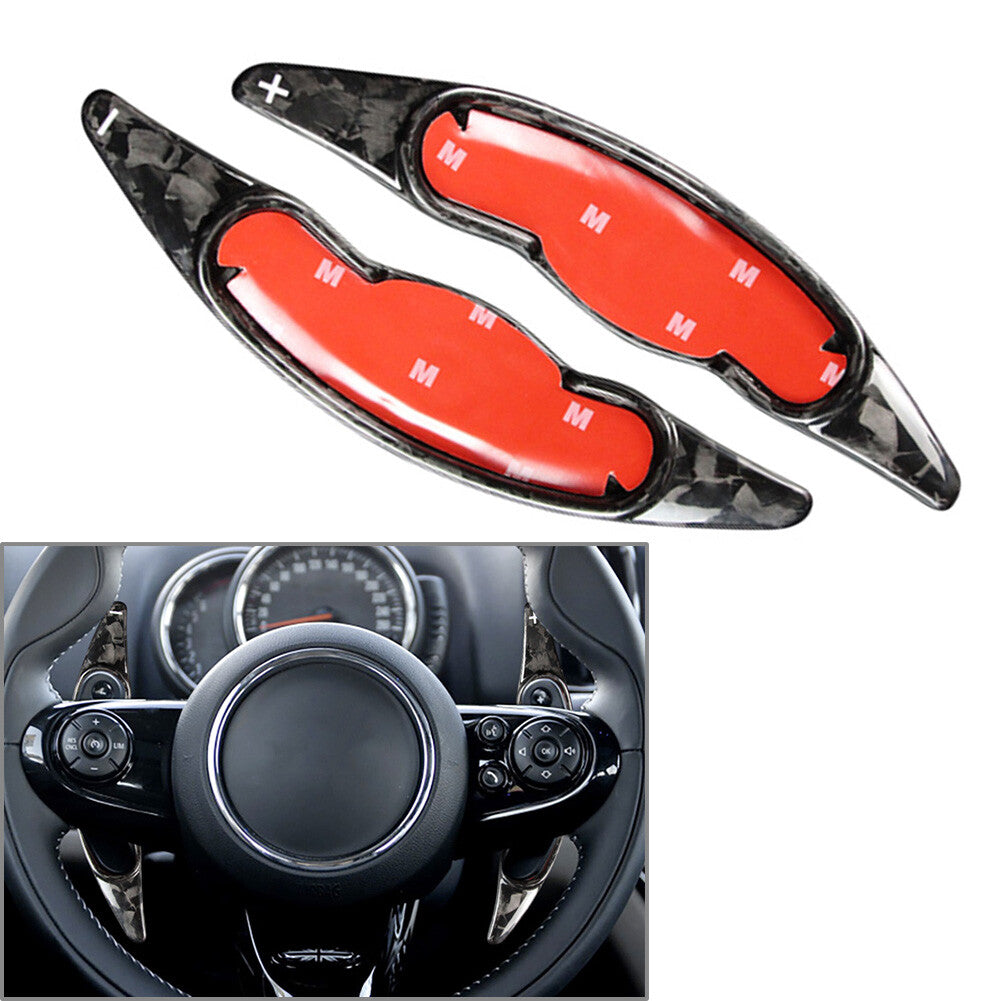 Steering Wheel Shift Paddle Fit for BMW for Mini Cooper F54 F55 F56 F57 F60 Carbon Fiber
