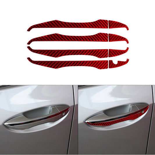 2Pcs Carbon Fiber Air Conditioner Outlet Cover Trim for Dodge Journey 2009-2010 v