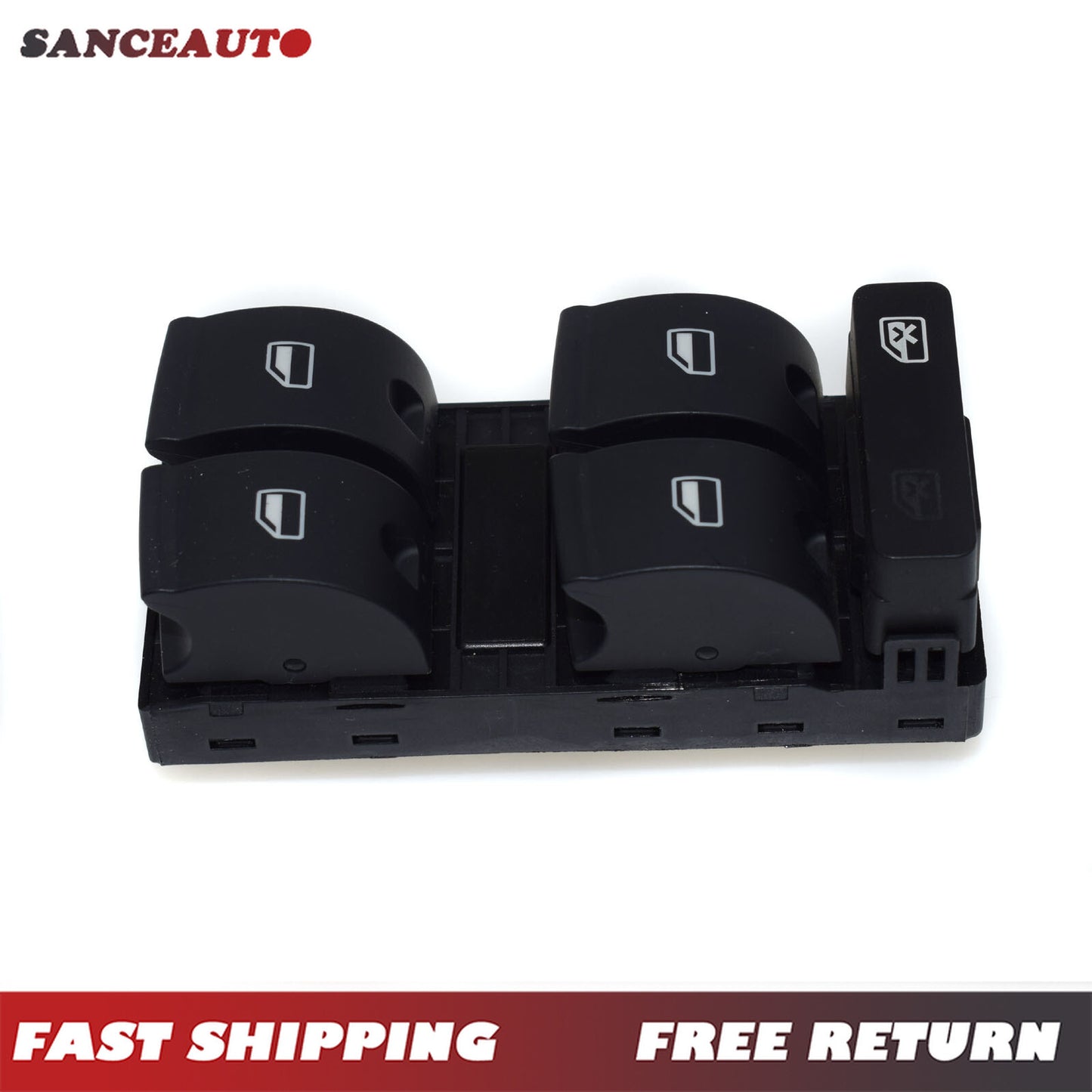 Master Power Window switch control button for Audi A4, B6, and B7 (8ED959851-) n