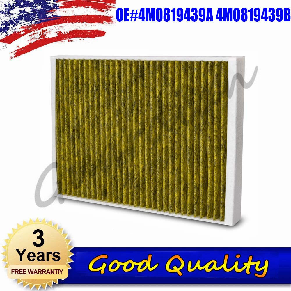 1 new 4M0819439A cabin air filter suitable for Audi A4, A5, A6, A7, RS5, S4, S5, SQ5, SQ7, SQ8.