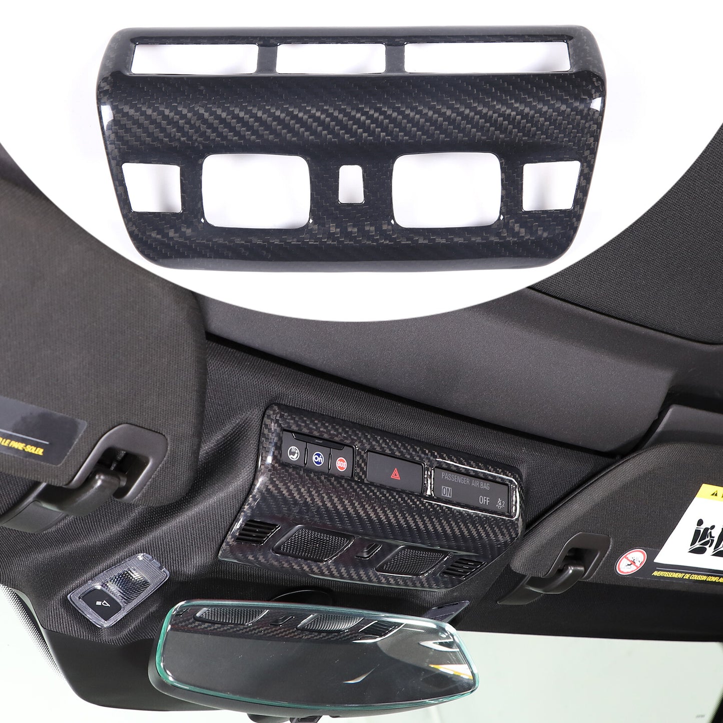 Left for Cadillac SRX 2010-2016 Car Front Mirror Corner Triangle Shaping Fender- v