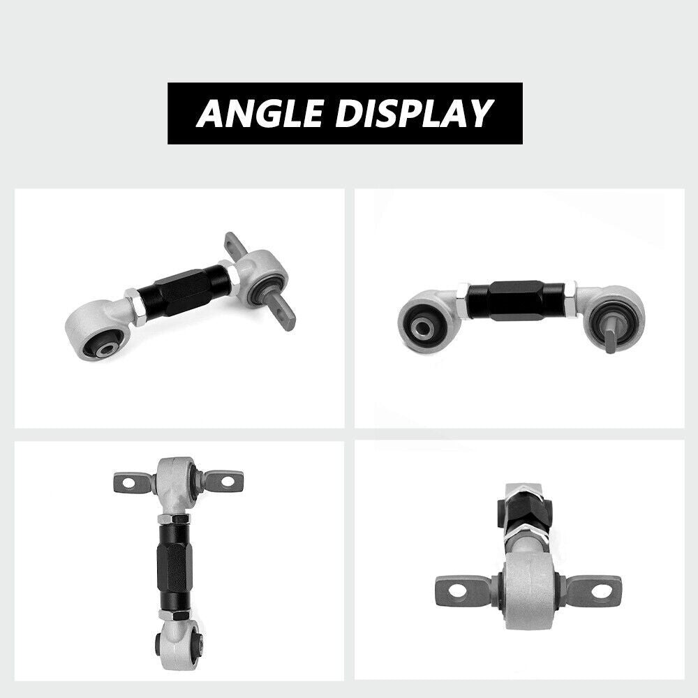 Front Arm Adjustable+Rear Camber Kit For Integra 94-01