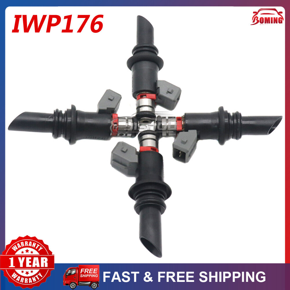 4-pack of fuel injectors suitable for Volkswagen Gol G3 G4 G5 Voyage Fox 1.0 1.6 8V new IWP176