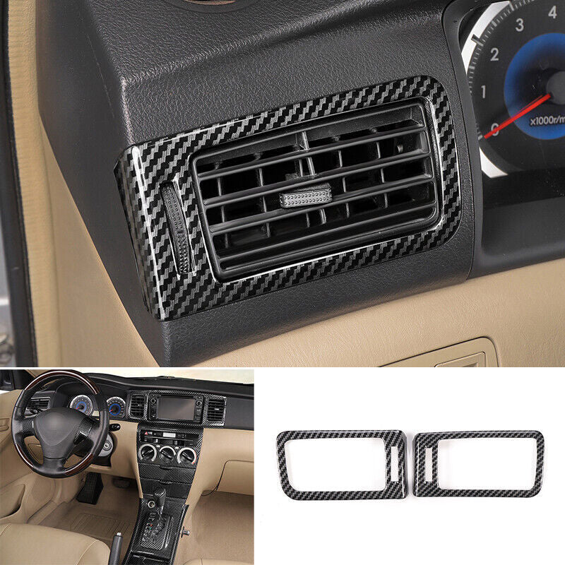 ABS gloss black dashboard side strip trim decal for Range Rover Sport 2018-22- v
