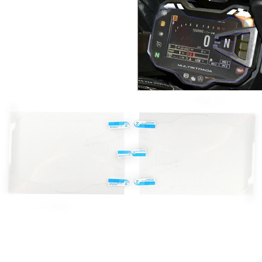 2x Speedometer Protection Film Screen Protector for Ducati MULTISTRADA 950 1200 Q