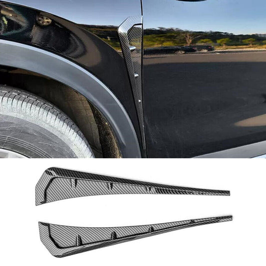 for Honda CR-V 2023-2024 Carbon fiber Side Door Fender Vent Air Wing Cover Trim