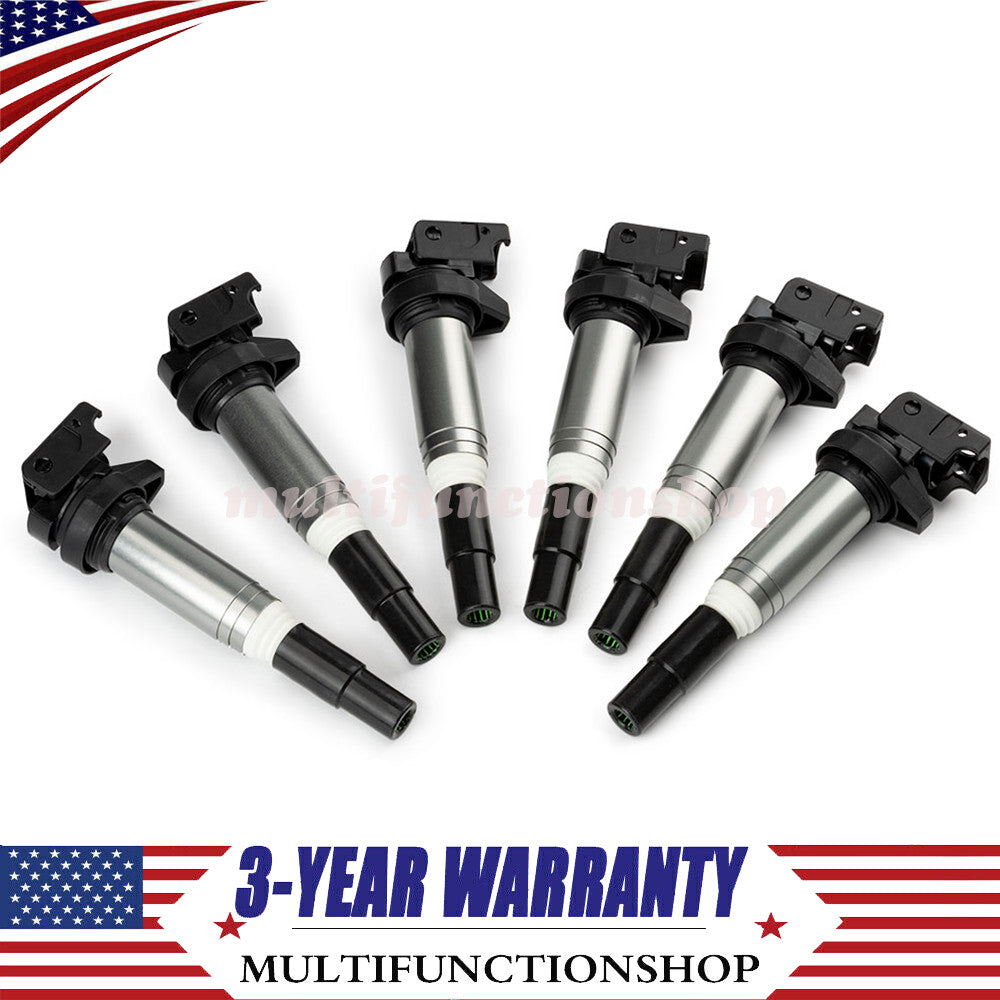 Set of 6 Ignition Coil for BMW , for MINI COOPER 0221504800
