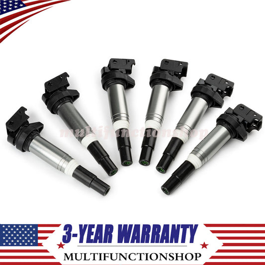 Set of 6 Ignition Coil for BMW , for MINI COOPER 0221504800