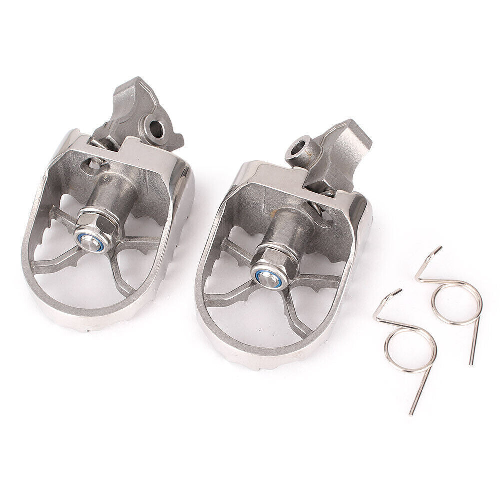 for BMW R1200GS ADV 2013-2017 Silver Front Rider Rear Passenger Footpegs Rearset