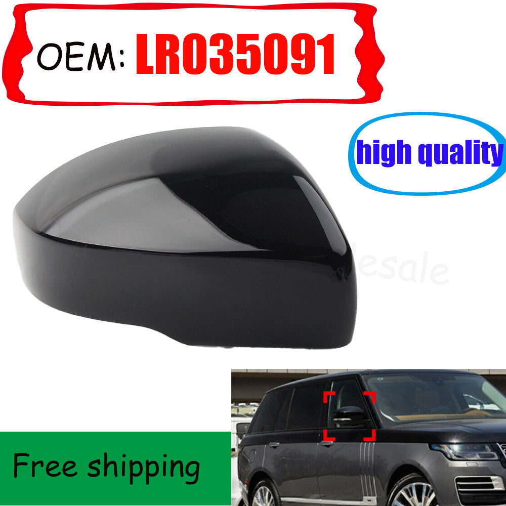 Passenger side mirror caps are compatible with for Land Rover for Range Rover Sport LR4 Discovery. n