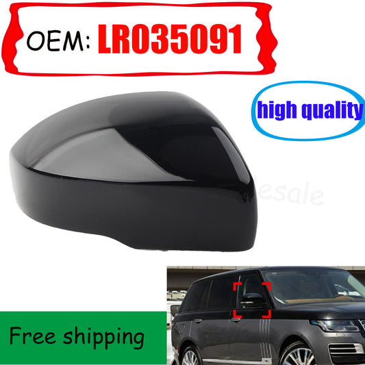 Passenger side mirror caps are compatible with for Land Rover for Range Rover Sport LR4 Discovery. n