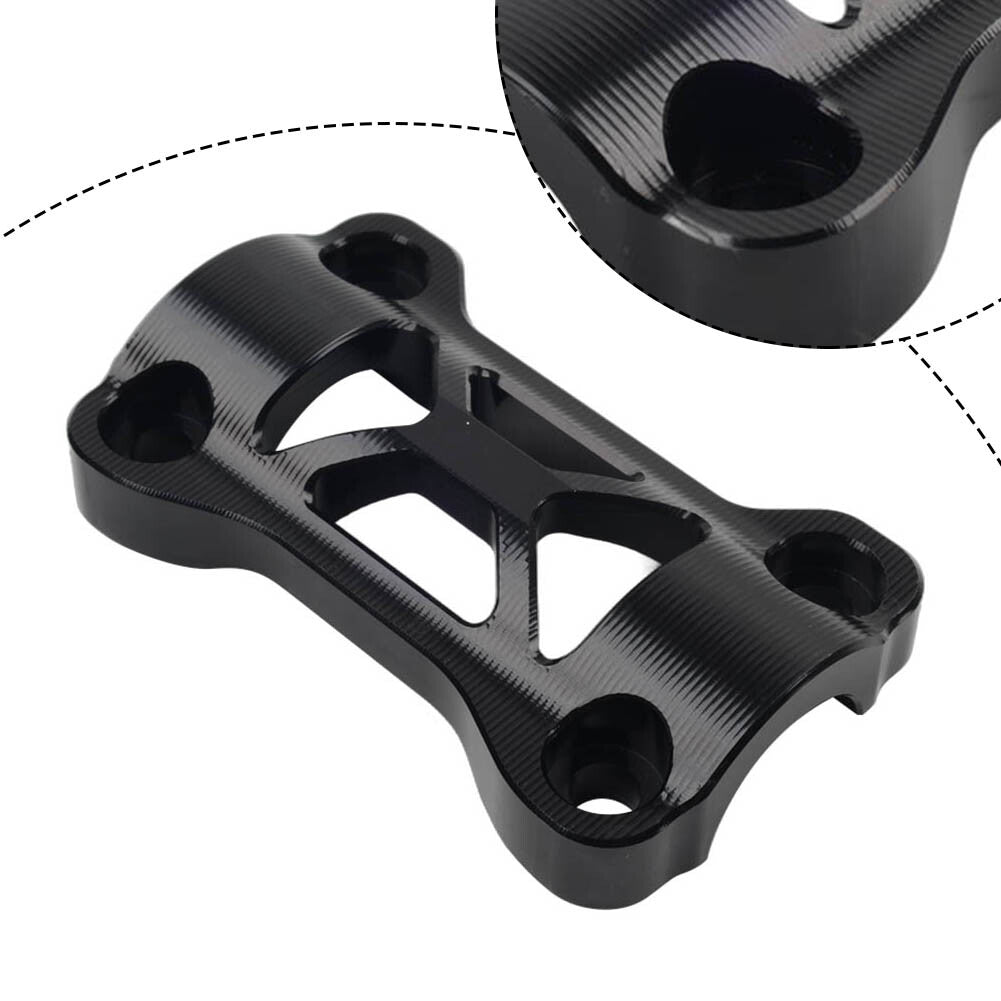 Handlebar Riser Mount Clamp Top Cover Black for Honda CB500X 2019-2022