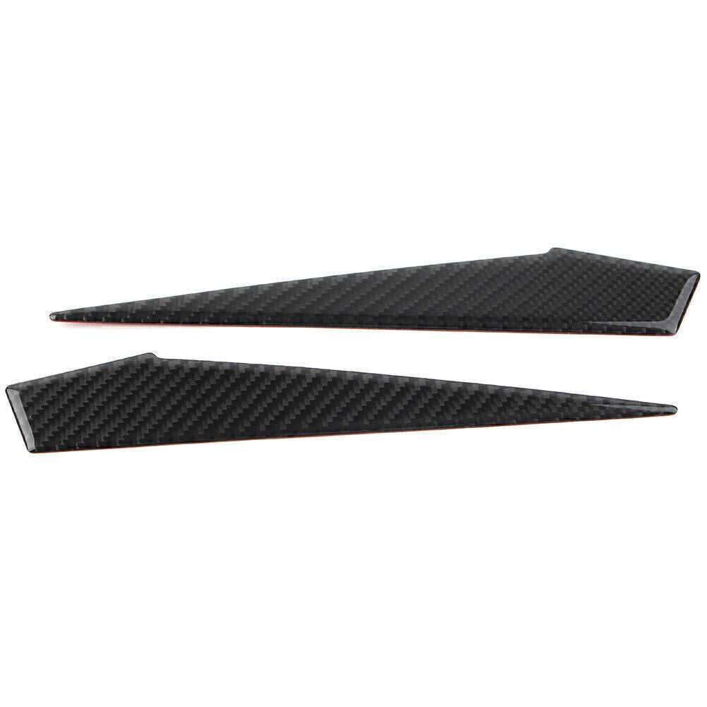 Carbon Fiber Gear Shift Panel Side Cover Trim for Subaru Forester 2013 2014-2018