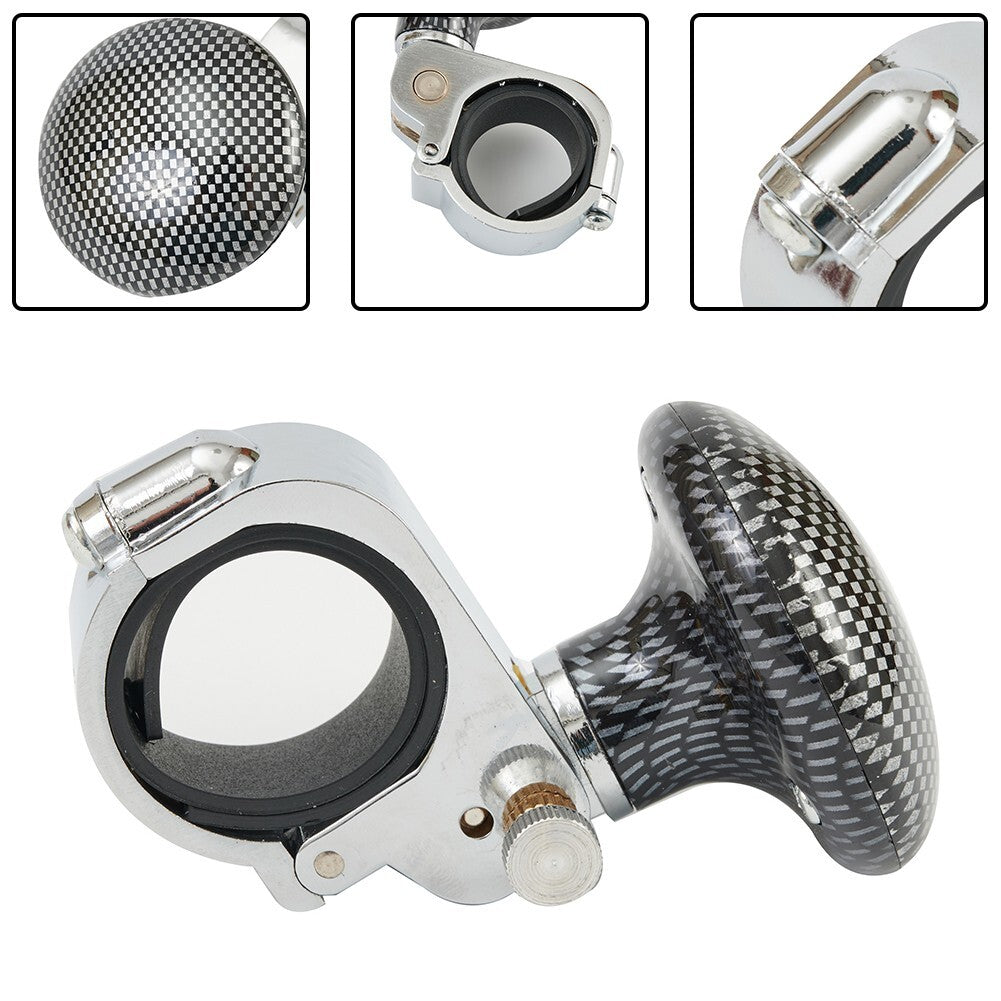 FOR Auto Car Truck Steering Wheel Aid Power Handle Spinner Knob Ball Smoothly