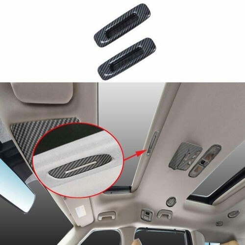 2X for Mazda 3 Axela 2019-2023 Carbon Fiber Side Rearview Door Mirror Cover Trim v