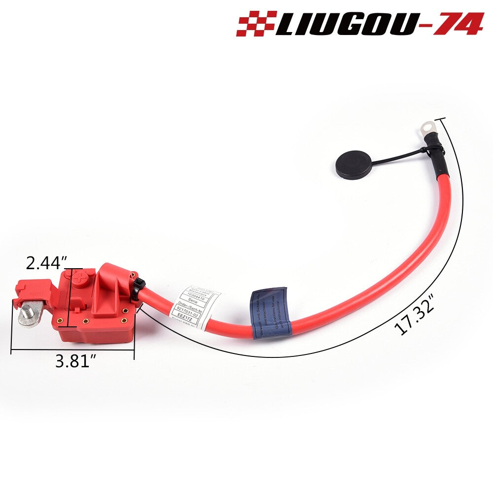 Positive battery cable suitable for BMW E82 E84 E88 E90 E91 3 Series M3 X1 6126938495 Q