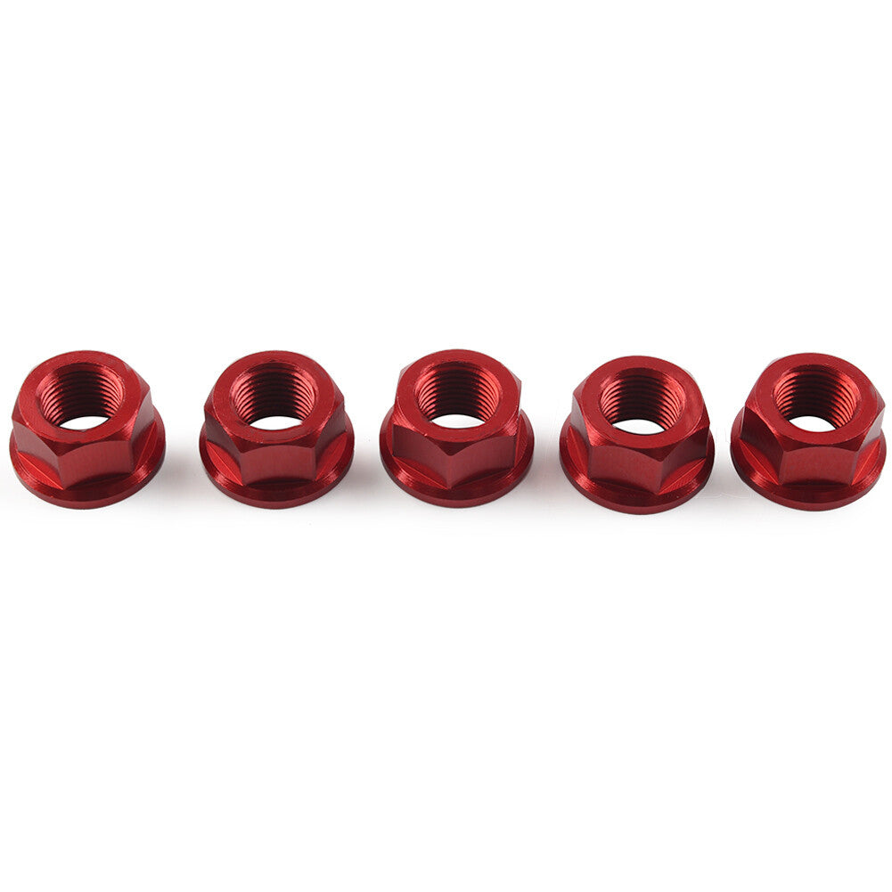 10mm Rear Sprocket Nuts Fit for Ducati Hypermotard 796 950 Hyperstrada 821 939 Red Q