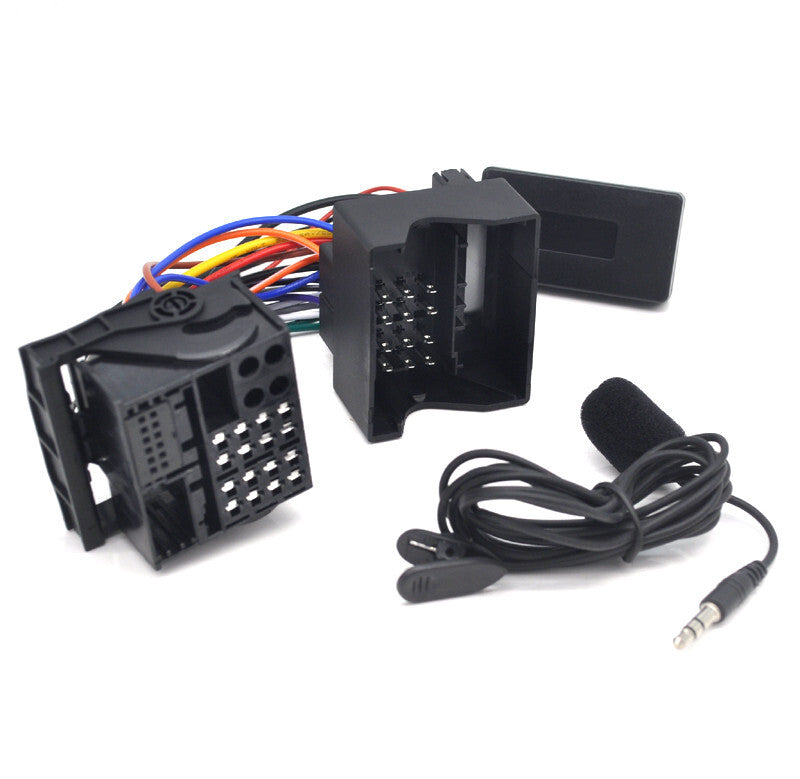 BLUETOOTH handfree AUX music cable For E46 E39 X5 E53 X3 E83 Z4 E85 for Mini R53 v