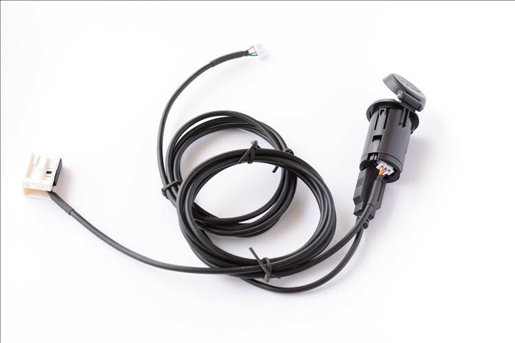 Interface Cable cigarette light Retrofit aux for PEUGEOT 107 207 307 407 607 RD4 v