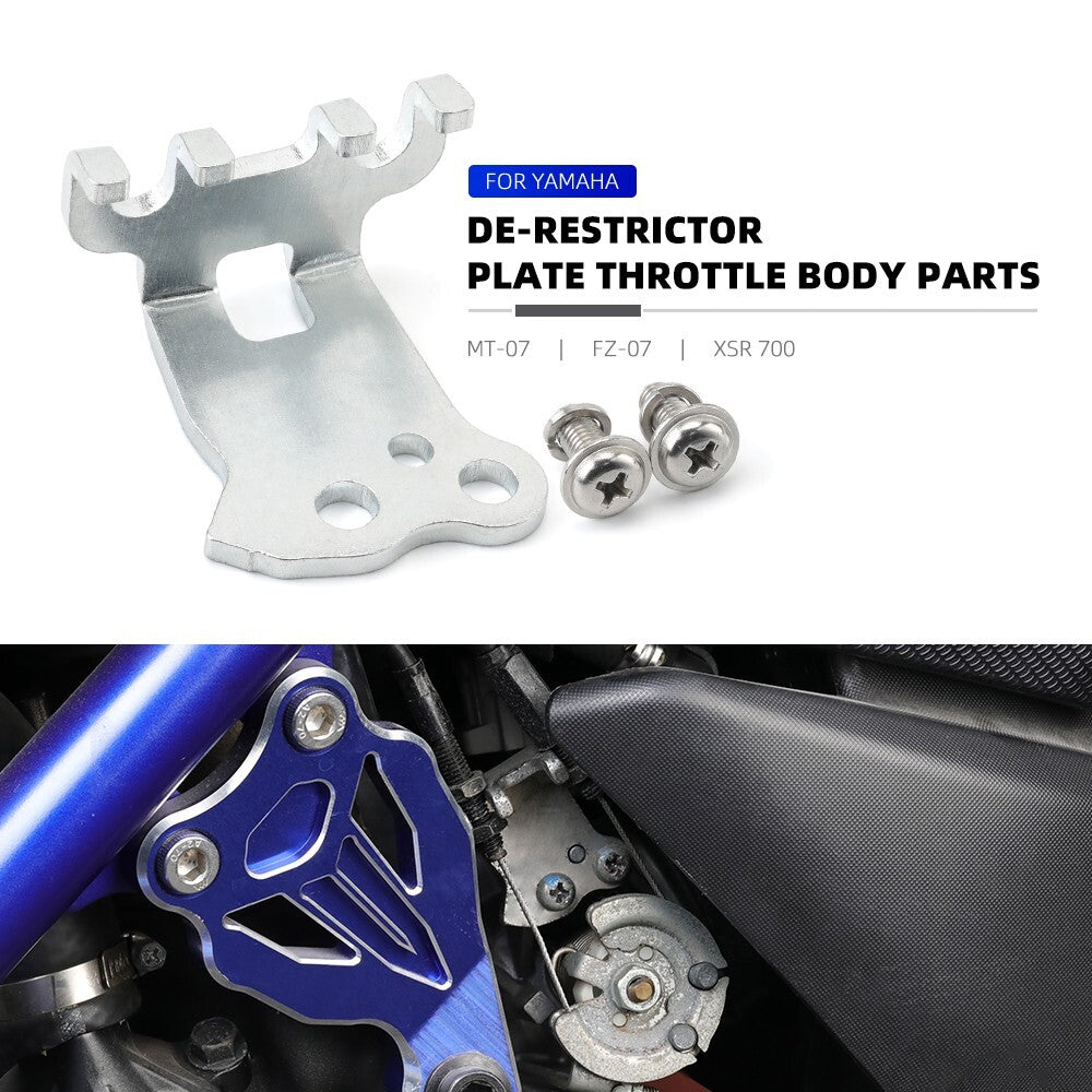 for YAMAHA MT-07 14-2022 XSR 700 16-22 FZ07 De-restrictor Plate Restrictor Q
